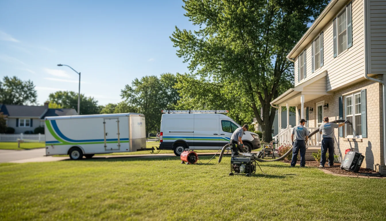 Flooded Basement Restoration And Cleanup With Repair in Fourmile, KY near me